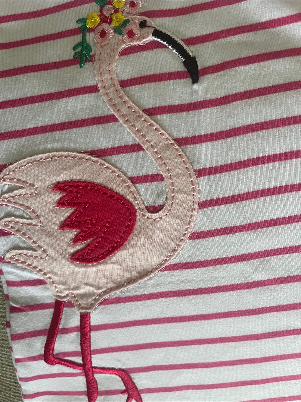 Size 6Y striped girls dress - Picture 3 of 3